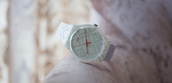 swatch中性手表 一件戴在“手腕上的时装”(图5)