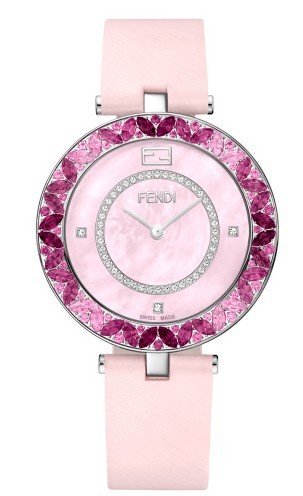 FENDI欣然发布全新Fendi My Way蓝宝石限量版腕表(图4)
