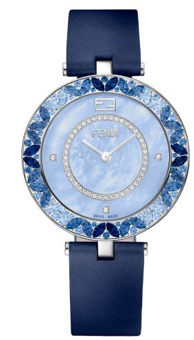FENDI欣然发布全新Fendi My Way蓝宝石限量版腕表(图2)