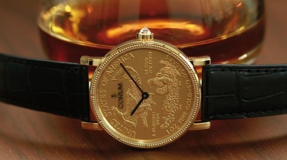 CORUM50周年纪念版钱币腕表：见证了美国建国后的发展轨迹(图2)