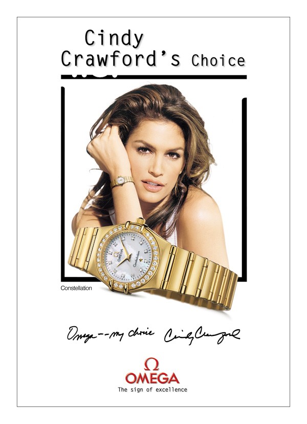 欧米茄荣耀庆祝与辛迪·克劳馥(Cindy Crawford) 合作二十周年(图8)