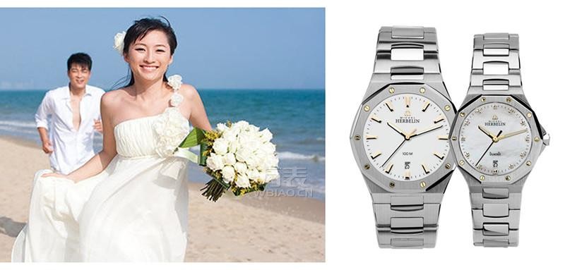 国庆婚礼热潮来袭，赫柏林铸造腕上浪漫新婚礼品(图3)