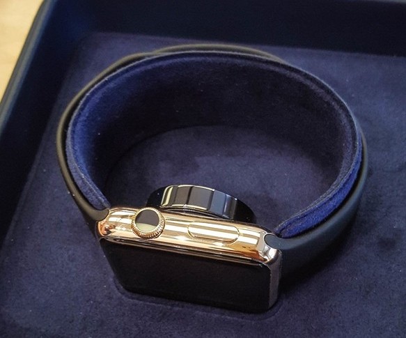 最低7.4万！黄金版Apple Watch高清图赏(图2)