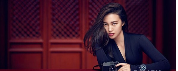宇舶表全球品牌大使陈漫：Big Bang牛仔卡拉蓝宝石腕表时尚性感(图1)