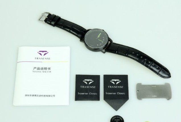 传统型智能手表 Trasense Watch开箱 功效简单实用兼具时尚(图6)