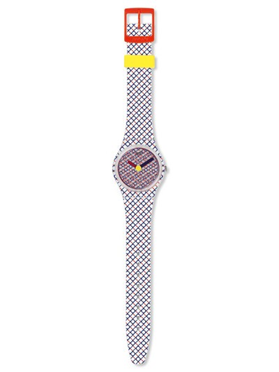 Sigrid Calon携手Swatch推出两款艺术家特别款腕表 以刺绣艺术为灵感(图1)