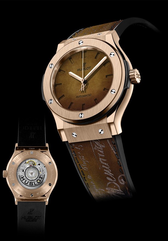 HUBLOT宇舶表2016父亲节倾情力献 给爸爸的爱(图1) HUBLOT宇舶表2016父亲节倾情力献 给爸爸的爱(图1)