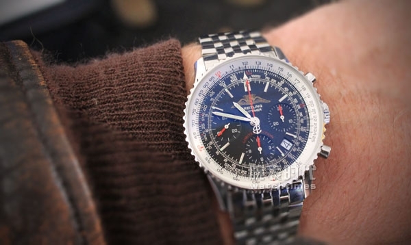 Breitling-on-Wrist