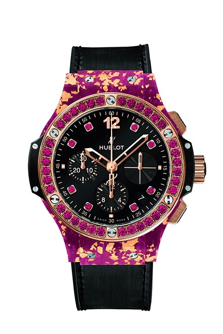 HUBLOT宇舶表全球首款拥有亚麻纤维表壳的腕表(图3) HUBLOT宇舶表全球首款拥有亚麻纤维表壳的腕表(图3)