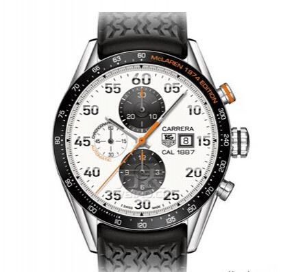 TAG HEUER泰格豪雅：1887计时码表迈凯伦40周年纪念款(图4)