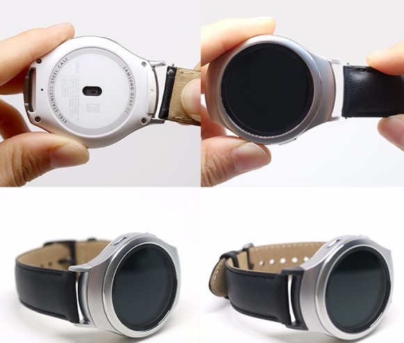 三星推出GearS2智能手表表带适配器 可以随意搭配20毫米表带(图3)