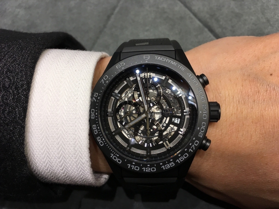 泰格豪雅为数不多的陀飞轮，基本上都给了Heuer-02T！