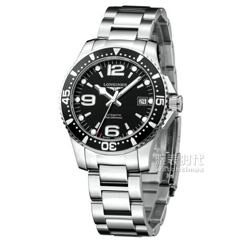 浪琴Longines-康卡斯系列 L3.641.4.56.6 机械男表