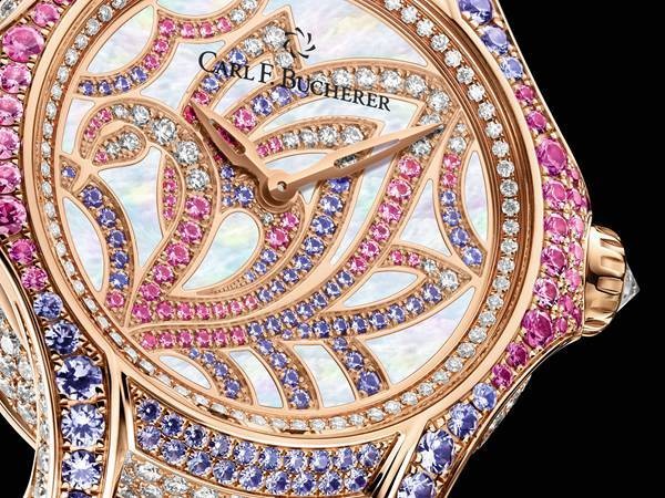 瑞士制表品牌倾力制作的白蒂诗天鹅宝齐莱限量珠宝腕表(图1)