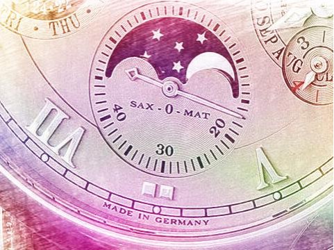 昨晚元宵佳节的夜晚属于月相手表(图1)