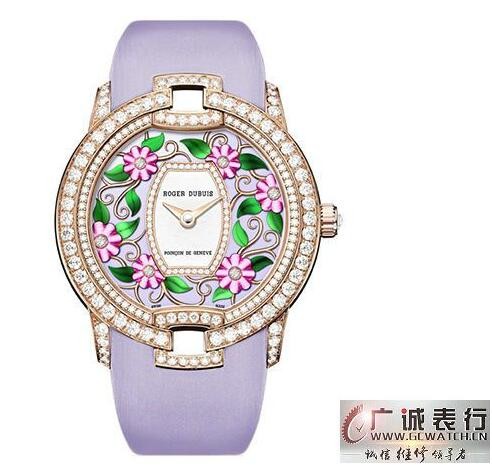 【海口名表维修资讯】花漾腕表 让鲜花在腕上开出一个春天(图1)