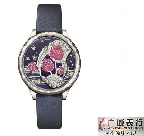【海口名表维修资讯】花漾腕表 让鲜花在腕上开出一个春天(图7)