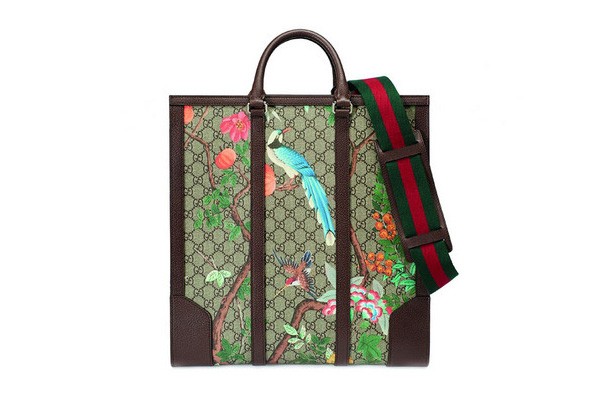 Gucci Tian系列花卉图案 制造出三维透视效果(图5)