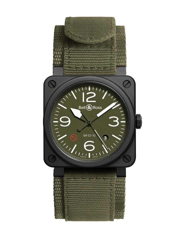 柏莱士全新INSTRUMENT BR03 Military Ceramic系列表款(图1)