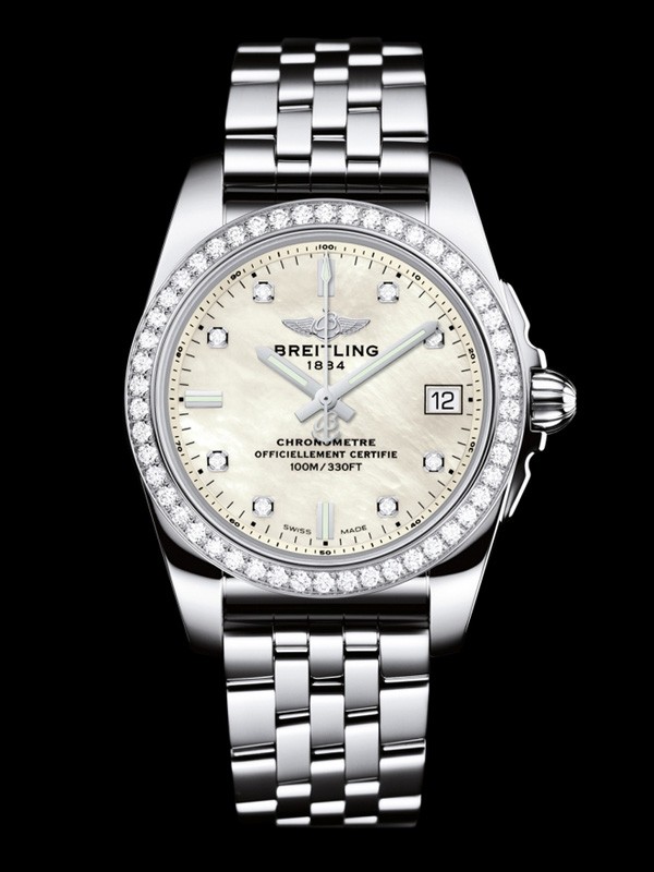 Breitling 百年灵银河系列全新36丽致版腕表,尽显女性优雅风格(图7) Breitling 百年灵银河系列全新36丽致版腕表,尽显女性优雅风格(图7)