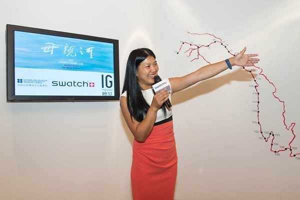 Swatch在2015威尼斯国际艺术双年展上主办了“母亲河”的揭幕活动(图4) Swatch在2015威尼斯国际艺术双年展上主办了“母亲河”的揭幕活动(图4)
