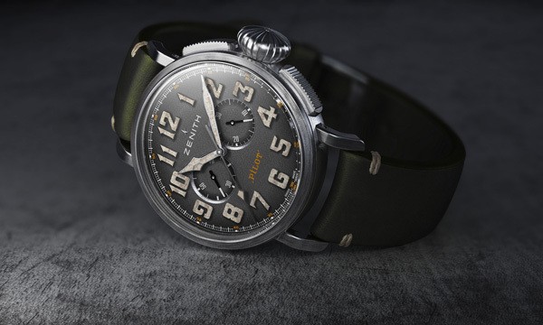 真力时Heritage Pilot Café Racer腕表 流露复古情怀(图1)
