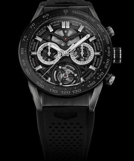 泰格豪雅卡莱拉Heuer-02T:融合了传统制表两种复杂装置(图1) 泰格豪雅卡莱拉Heuer-02T:融合了传统制表两种复杂装置(图1)